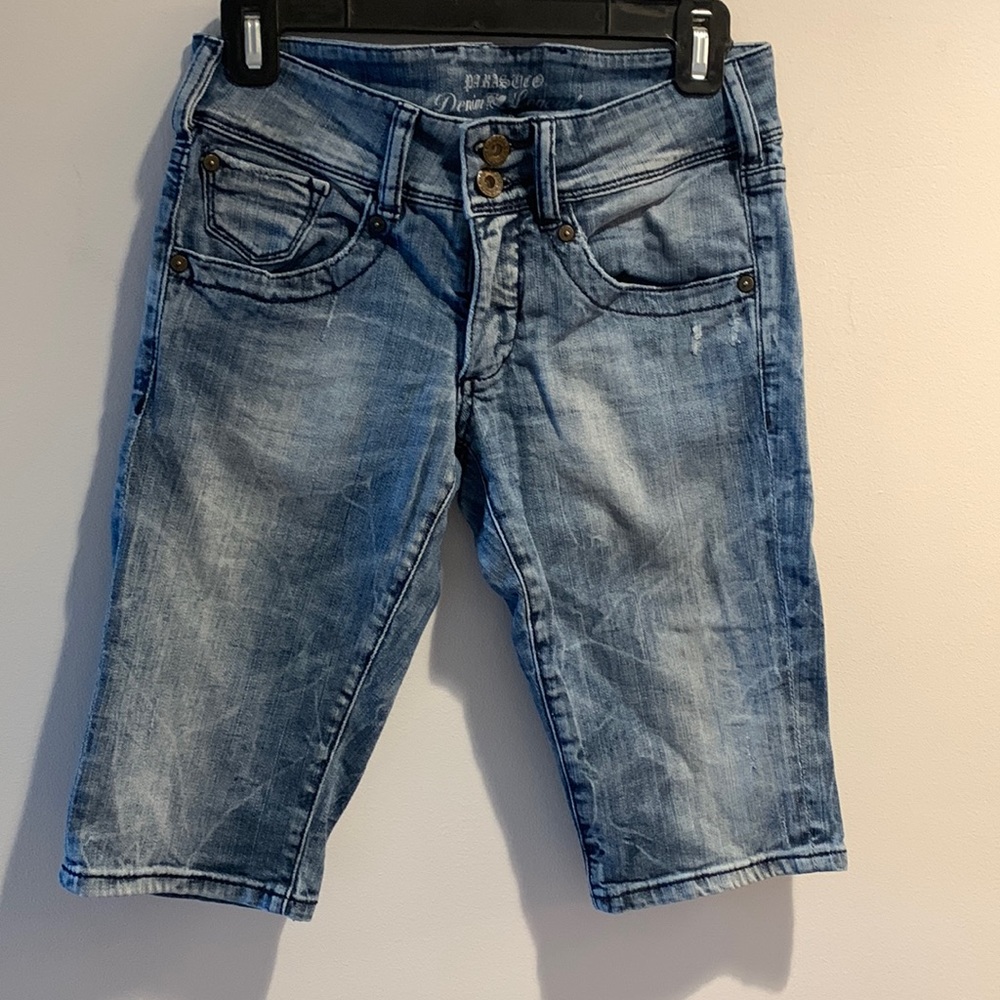 Parasuco denim shorts size 27